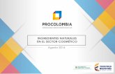 INGREDIENTES NATURALES EN EL SECTOR …unctad.org/meetings/en/Presentation/ditc-ted-16082016-colombia-3... · productos con sellos o certificaciones ecológicas. ... Biodiversidad