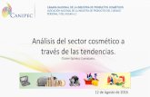 Análisis del sector cosmético a - clusterquimicogto.mx · productos seguros y de calidad que satisfagan las ... •Desarrollo Sustentable Relaciones Institucionales •Atención