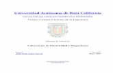 Universidad Autónoma de Baja Californiafcqi.tij.uabc.mx/usuarios/jjesuslg/leymp.pdf · Laboratorio de Electricidad y Magnetismo Práctica No. 2 DISTRIBUCIÓN DE CARGAS EN UN CONDUCTOR