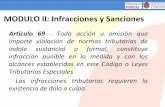 MODULO II: Infracciones y Sanciones - cba.gov.ar€¦ · • Existe diferencia entre delito y contravención. 5 ... Organismo Fiscal de modo que éste pueda cumplir con las funciones