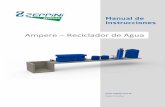 Ampere – Reciclador de Agua - Zeppini Ecoflexzeppini.com.br/uploads/manuais/Manual_Ampere_Reciclador...4 | Zeppini Ecoflex 2. Introducción El propósito de este manual es instruir