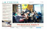 Orquesta típica - CETP · Orquesta típica En raDar. Con la presidenta de Inumet, sobre la predicción de eventos climáticos en Uruguay. En Naturaleza Página 3 Un añO más. Cobertura