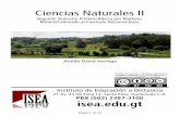 Ciencias Naturales II - edu-24.gt · CIENCIAS NATURALES 1BM-1BF SEMESTRE MÓDULO SEMANA ENTREGA Segundo 5 1 AGO 30 Competencia 5 Relaciona el origen y evolución de la vida, con