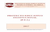 PROYECTO EDUCATIVO INSTITUCIONAL (P.E.I.) 2017master2000.net/recursos/menu/473/3381/mper_arch_28802_3. PEI... · proyecto educativo instituciÓn educativa marco fidel suarez 2017