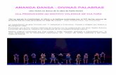 ANANDA DANSA - DIVINAS PALABRASanandadansa.com/wp-content/uploads/2018/06/Ficha-artisca-y-prensa.… · El encuentro entre el texto de Valle-Inclán y la danza nos ha permitido ...