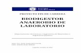 BIODIGESTOR ANAEROBIO DE LABORATORIO - … · Este proyecto se basa en el diseño y construcción de un biodigestor anaerobio de laboratorio, así como su puesta en marcha y aplicación