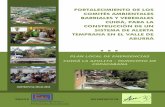 FORTALECIMIENTO DE LOS COMITÉS … DE... · Actualizar la información del Plan Local de Emergencia para el Área de influencia del CUIDÁ La Azulita, Municipio de Copacabana Antioquia,