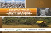 Guía para la etapa de administración, operación ...fundacionsuna.org/wp-content/uploads/PDF/GUÍA-PARA-LA-ETAPA-DE... · de los servicios y de la producción agropecuaria ... mantenimiento
