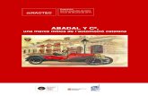 ABADAL Y Cª, - mnactec.cat de premsa ABADAL.pdf · A inicis del s.XX les indústries d’automòbils eren diferents de les actuals: la Hispano-Suiza, per exemple, com la majoria