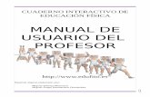 MANUAL DE USUARIO DEL PROFESOR - …contenidos.educarex.es/mci/2009/42/edufito/docs/manual_profesor.pdf · los datos de los alumnos y no los de los grupos, en caso de que mantuviera