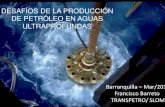 Presentación de PowerPoint - Inicio - Alame€¦ · Gas Lift Generación de Energía Flare Reinyección Reservorio. Alternativas de Flujo de la Producción • Vía ducto submarino