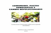SANDINISMO, PACTOS CAMBIO REVOLUCIONARIO · sistema es responsable de convertir naturaleza y sociedad en mercancías, ... La historia quiso que Sandino naciera en Nicaragua un 18