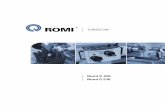 romi c420 c510 es aa 5 - Store & Retrieve Data Anywheres3.amazonaws.com/.../uploads/755620/romi_c420.pdf · RMMP - Romi Manual Machining Package que ofrece la facilidad de operación