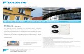 climatización inteligente - Daikin Argentina UAP060CR... · SERIE UAP Condensadas por Aire MODELOS UAP060CR - FCBIA Controlador electrónico con display de 8 líneas, puede ser montado