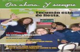 Edu News Tucumán está de fiesta. - …oirahoraysiempre.com/revistas/Revista_nro3.pdf · Vicente Diamante, desde Chubut, su provincia, se esfuerza porque el derecho a escuchar y