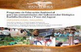 Programa de Educación Ambiental ... - Panthera Costa Ricapantheracostarica.org/wp-content/uploads/docs/Panthera_Actividad_3... · Costa Rica). COORDINACIÓN: Mónica Chávez Ramos