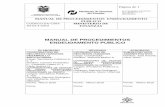 Manual Procedimientos Endeudamiento Público … · página de 2 manual de procedimientos endeudamiento publico codigo:sa-crh-di-02-i-2010 ministerio de finanzas gobierno nacional