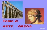 Tema 2: ARTE GREGA - edu.xunta.gal Teatro de Epidauro, bancada. 350 a.C. Promos cella Opislodomo s ORDEN DóRlCO Metopa ORDEN JóNlCO ima Geison Ábaco z z o soa Geison Gotas Mútulo
