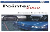 POINTER 2000 SISTEMA ELECTRICO - … · Con el objetivo de mantener al personal de la Red de Concesionarios VW actualizado, se elaboró este cuaderno sobre las modificaciones efectuadas