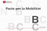 Pacte per la Mobilitatmobilitat.ajuntament.barcelona.cat/sites/default/files... · Reordenació de la DUM per millorar l’eficiència Microplataformes logístiques i noves tecnologies.