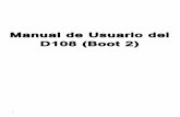 Manual de Usuario del D108 (Boot 2) - Plum Mobile · SMSC, informe de entrega, ruta de respuesta, y función del servidor de buzón de voz. Estado de memoria Ver la información de