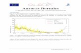 Auroras Boreales - GLORIA Projectgloria-project.eu/wp-content/uploads/2012/08/auroras2012.pdf · AURORAS&BOREALES&2012&2! Figura 2 : Actividad Solar en los últimos 100 años (número