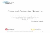 Foro del Agua de Navarra - crana.org · Directiva Marco del Agua: el buen estado ecológico de las aguas que permita de manera sostenible la satisfacción de las demandas y el desarrollo