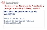 Normas Internacionales de Auditoríaconaa.imcp.org.mx/wp-content/uploads/2015/10/NORMAS-INTERNACI… · Fraude (NIA 240) Partes relacionadas (NIA 550) Page 29 Aspectos relevantes.