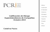Calificación de Riesgo Superintendencia de Compañías ... · En América Latina, la primera calificadora de valores se autorizó en Chile (1988) y el segundo país de la región