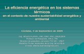 La eficiencia energética en los sistemas térmicos - …apie.com.ar/Boletines/boletin-07/modelizacion (cordoba 10 1).pdf · Pero en los procesos reales la exergía tiende a transformarse