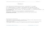 LOS ÓRGANOS ADMINISTRATIVOS: CONCEPTO Y CLASES LA ...academiajesusayala.com/wp-content/uploads/2014/12/TEMA-9-ADM.pdf · Naturaleza Objeto Requisitos ... administrativos propios