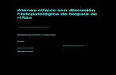 Ateneo clínico con discusión histopatológica de biopsia …adm.meducatium.com.ar/contenido/articulos/5300370049_409/pdf/... · Ateneo clínico con discusión histopatológica de