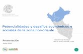 BANCO CENTRAL DE RESERVA DEL PERÚ - …agrominperu.com/publicaciones/2018/junio/6. Economía Nacional... · Regiones de la zona nor –oriente tienen como principales sectores al