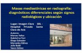 Masas mediastínicas en radiografía: diagnósticos ...congreso.faardit.org.ar/uploads/2014/poster/2014_420_PE_Torax.pdf · Autores: Marcos Yañez Gabriel Le Favi Diego Salvador Mercedes