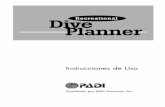 Recreational Dive Planner - elearning.padi.com · Sección Uno Cómo usar la Tabla del Planiﬁcador de Inmersiones Recreativas 4 Reglas generales para el uso del Planiﬁcador de