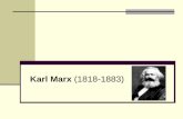 Karl Marx (1818-1883) - hechohistorico.com.arhechohistorico.com.ar/archivos/Introduccion_Filosofia_2012/unidad3... · Manifiesto comunista e Ideología alemana 1849 → Londres -