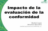 Impacto de la evaluación de la conformidadgerchihuahua.cimav.edu.mx/wp-content/uploads/2013/01/3-FINAL... · Normas de referencia NRF Elaboradas por las entidades de administración