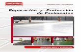 Reparación y Protección de Pavimentos - drizoro.com mail.pdf · 2 11 Impermeabilización Anclajes Protección Decoración Soluciones Tecnicas Drizoro Reparación DRIZORO, S.A. Empresa
