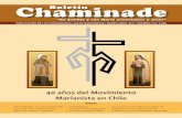 40 años del Movimiento Marianista en Chile · ESPIRITUALIDAD 4-6 Tema del Mes: G ... Perseveremos en la oración y en la acción misionera, compartamos lo ... de creatividad, dinamismo