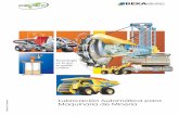 Lubricación Automática para Maquinaría de Minería€¦ · Máquinas para la industria minera con lubricación automatizada Ejemplos de aplicación 5x bombas hidráulicas de barril