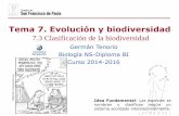 Tema 7. Evolución y biodiversidad - …dpbiologia.weebly.com/uploads/2/1/5/5/21553524/gtp_t7.evolución_y... · común favorito. NATURALEZA CIENCIAS: Cooperación y ... métodos