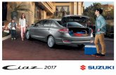 Cat 28X21.5 Suzuki Ciaz 2017 - s3-us-west … · Colores exteriores DISEÑO 4 5 6 Blanco horizonte 1,2 Plata metálico 1,2 Plata mercurio 2 ... permite el control total de la luz