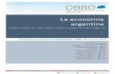 La economía argentina - ceso.com.arceso.com.ar/sites/default/files/informe_economico_mensual_nro_vi... · La sustentabilidad externa del modelo depende de la capacidad de desarrollar