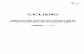 CICLISMO - deporte.gob.mx · Reglamento de Ciclismo para Discapacitados UCI 2007 2 NOTA ACLARATORIA Desde el 7 de febrero de 2007 la Unión Ciclista Internacional (UCI) es el