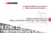 Cuaderno de Trabajo - Gestión de la Relación con el Estado · Emprendedor Peruano que el ... Gestión de la Relación con el Estado 9 1. ¿Cuántas formas de contratar existen en