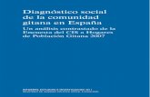 Diagnóstico social de la comunidad gitana en España · 2.1 ¿Qué sabemos de la situación laboral/ocupacional de la población gitana española? 36 2.2 Los jóvenes gitanos en