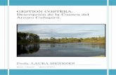 GESTION COSTERA: Descripción de la Cuenca … Río de la Plata (12 400 km2), Río Santa Lucía (13 250 km2) y ... (arenosos, limosos, arcillosos) a modo de escalones con alturas variables
