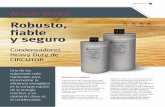 Robusto, fiable y seguro - CIRCUTORcircutor.com/docs/Article-HeavyDuty-SP.pdf · (tecnología DRY) son muy seguros contra incendio y fugas de tóxicos, siendo además biodegradables,
