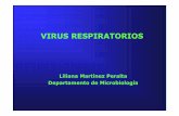 Teórico 11 VIRUS RESPIRATORIOS [Modo de …³rico 11 Microbiología 2.pdf · • Causa más frecuente de bronquiolitis en niños menores de 1 año: 50% de bronquiolitis y 25% Neumonía