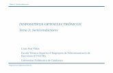 DISPOSITIVOS OPTOELECTRÓNICOS Tema 3: Semiconductoresocw.upc.edu/.../2012/1/54217/3.-_semiconductores-4826.pdf · semiconductores empiezan a ser aceptados por la comunidad científica